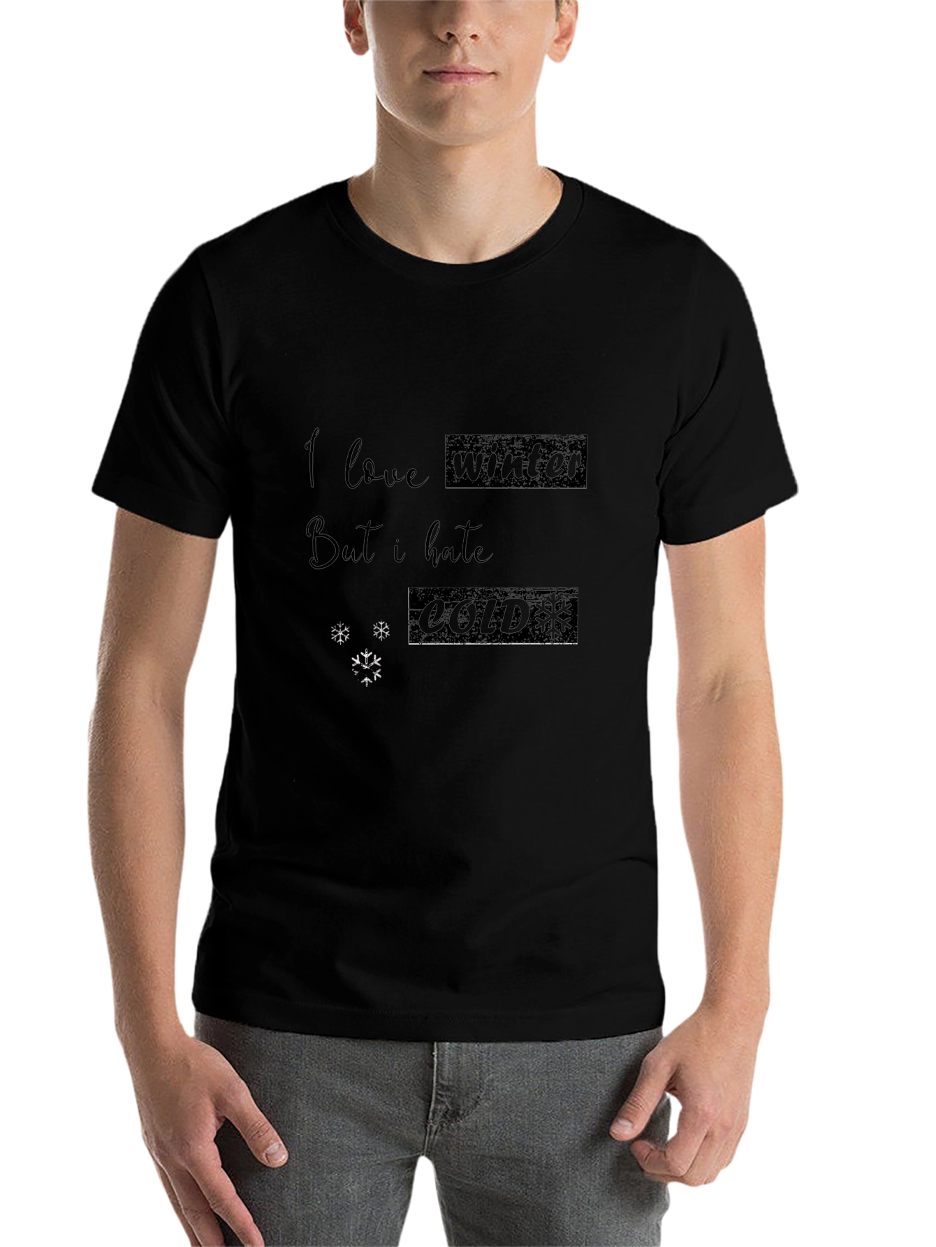 I Love Winter But I Hate Cold Graphic Tee