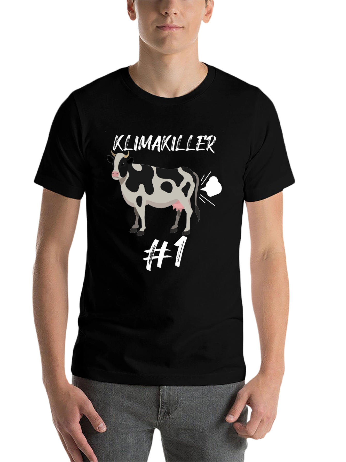 Klimakiller #1 Graphic T-Shirt - Black