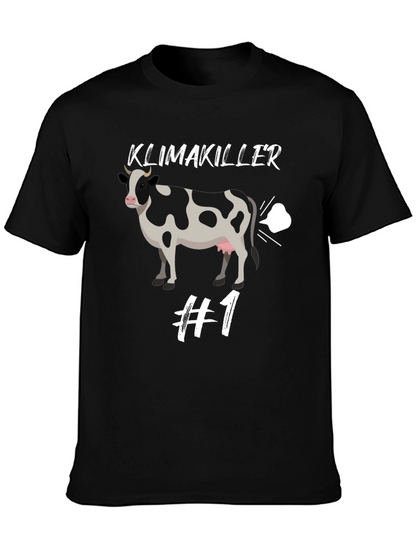 Klimakiller #1 Graphic T-Shirt - Black