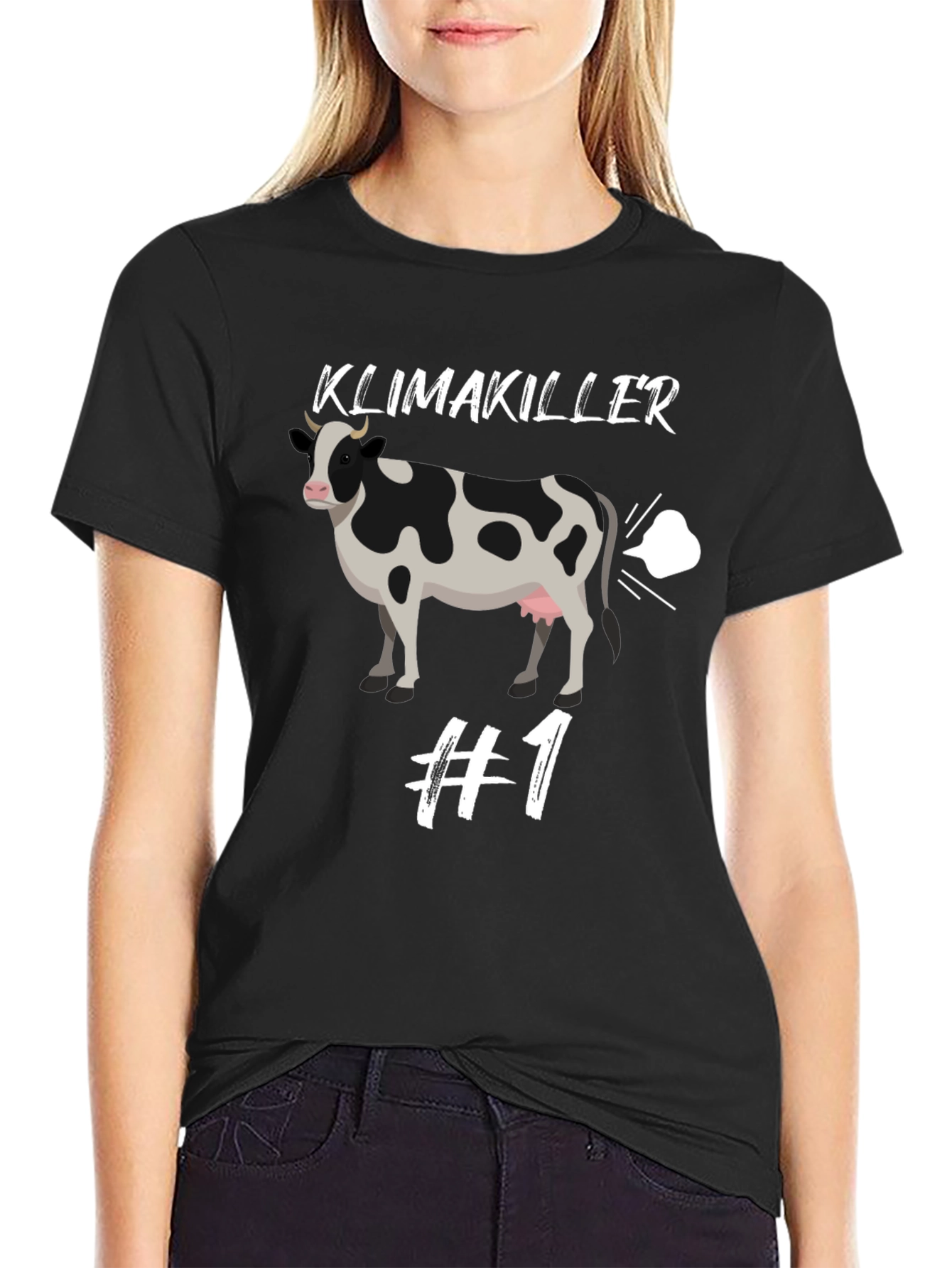 Klimakiller #1 Graphic T-Shirt - Black
