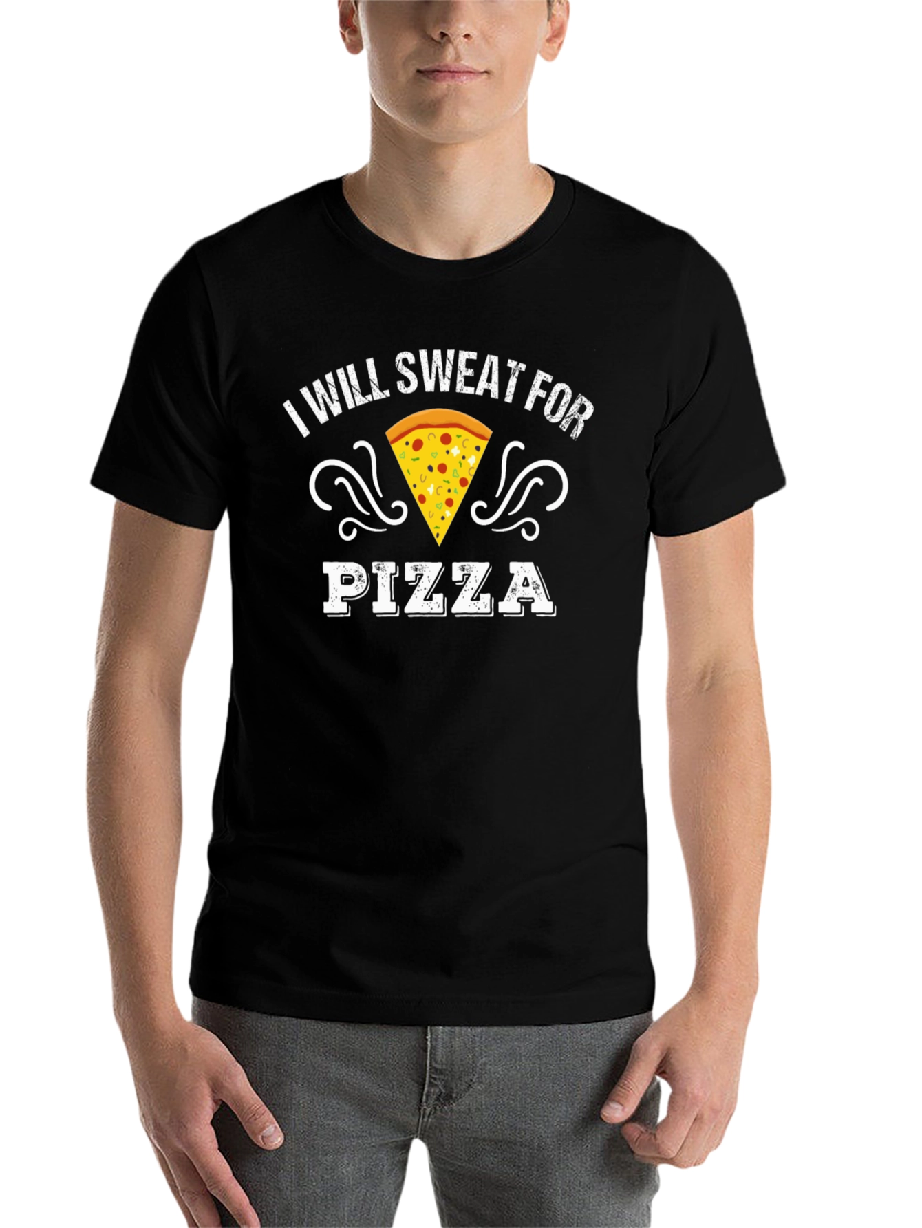 Sweat For Pizza Graphic Tee