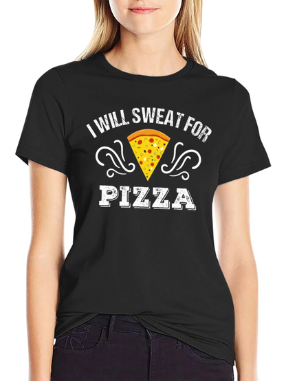 Sweat For Pizza Graphic Tee
