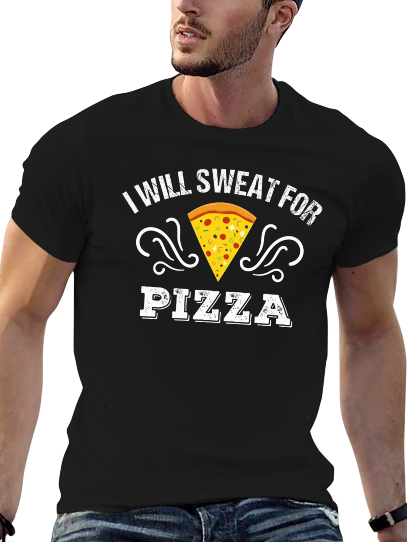 Sweat For Pizza Graphic Tee