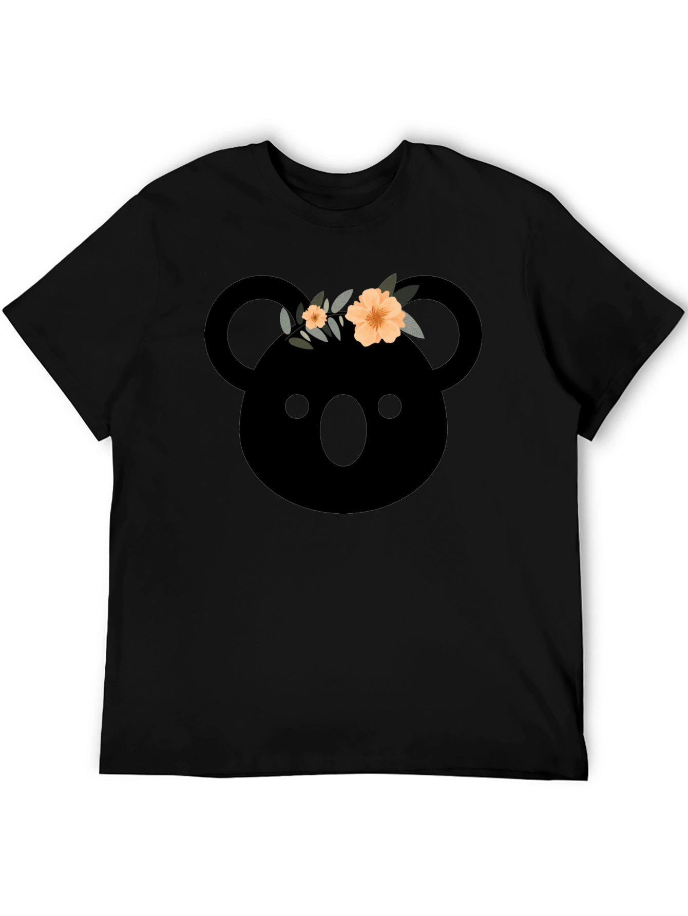 Koala with Flower Crown Graphic T-Shirt