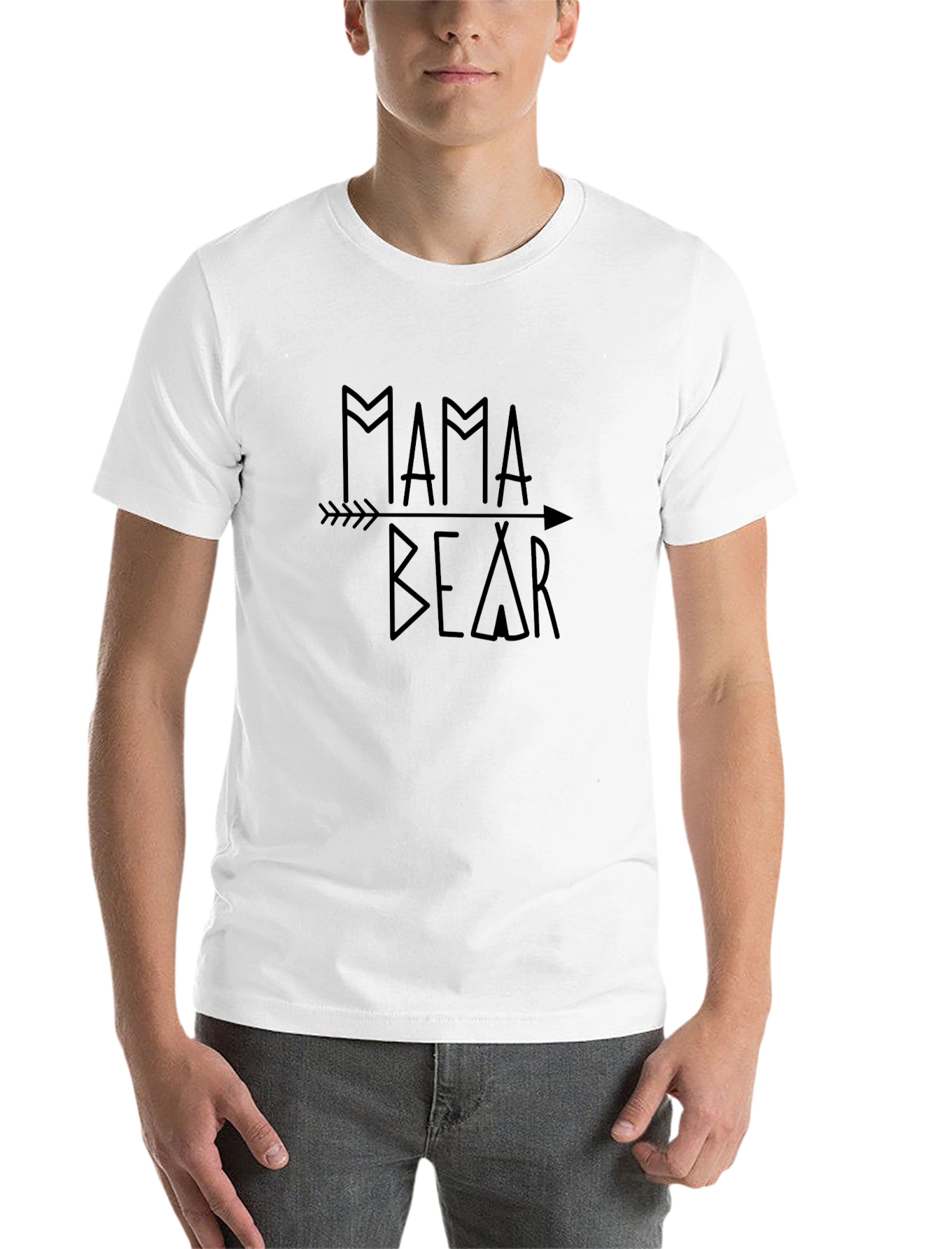 Mama Bear Graphic Tee - Arrow Design