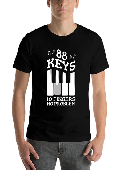 88 Keys 10 Fingers T-Shirt