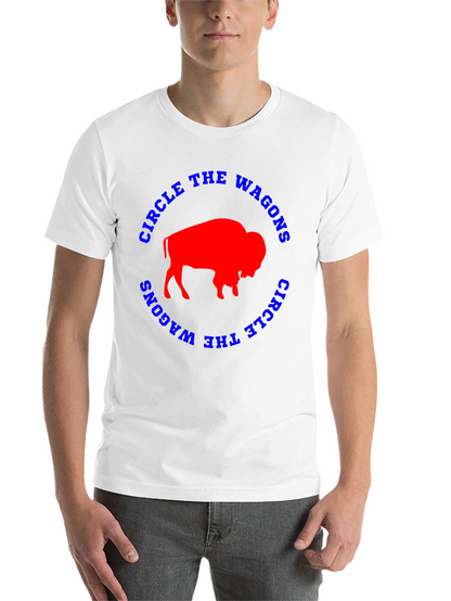Circle The Wagons Buffalo Bison Graphic Tee