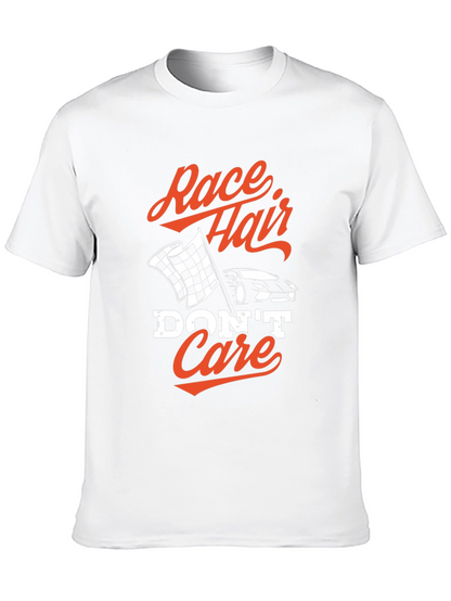 Race Hair Dont Care Black T-Shirt