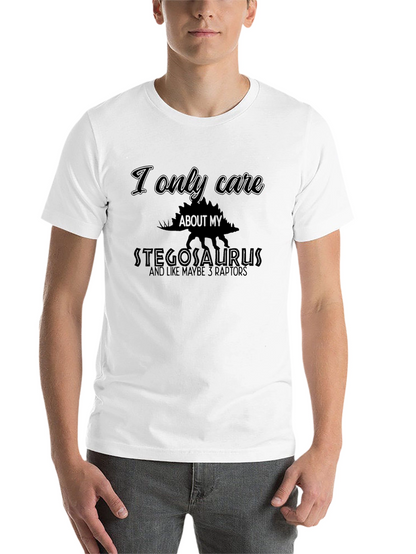 Stegosaurus T-Shirt - Dinosaur Lover Tee