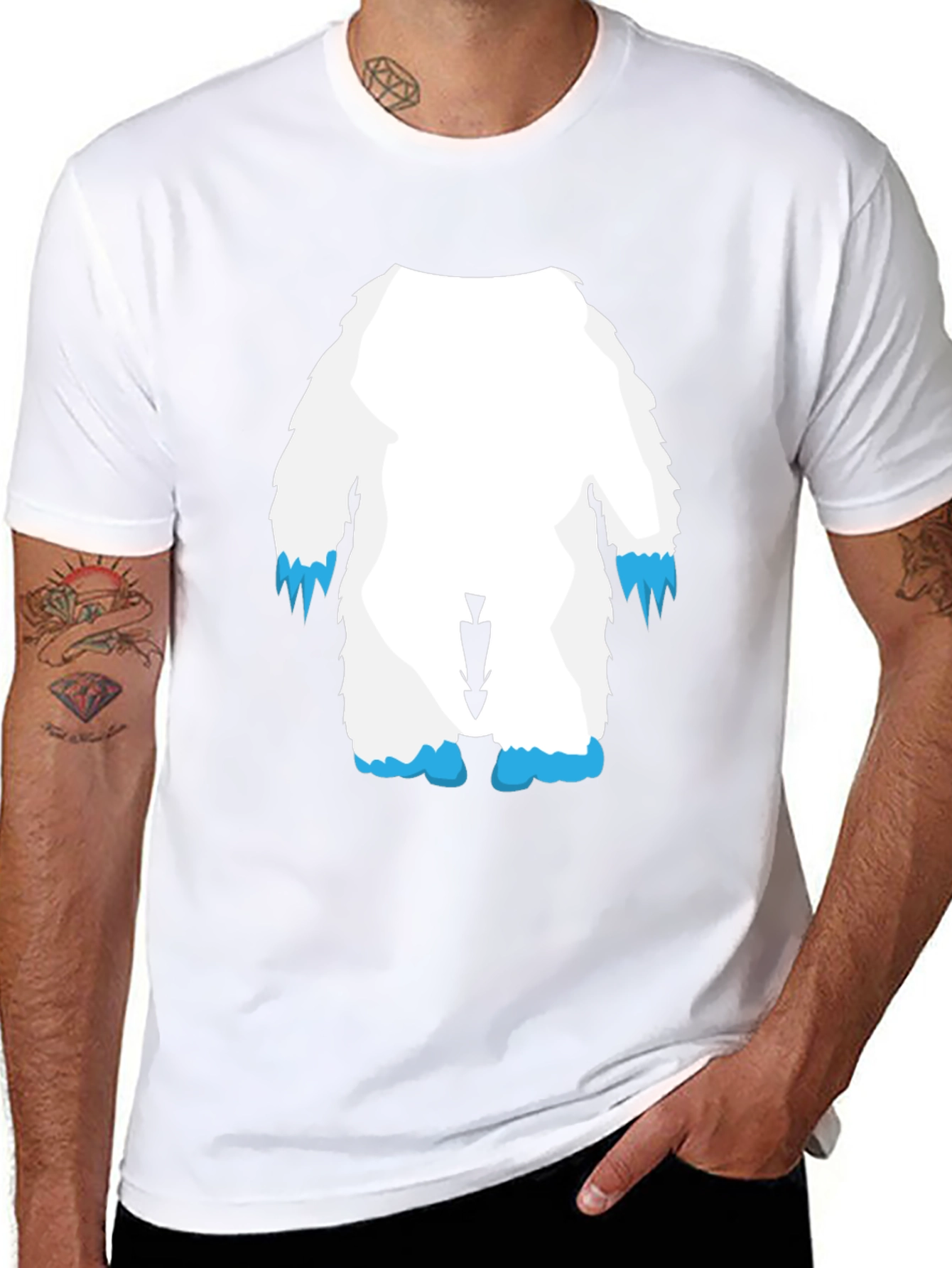 Yeti Costume Graphic T-Shirt