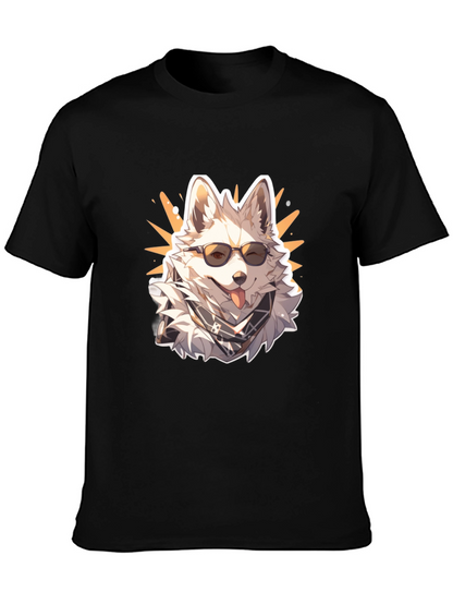 Cool Dog Graphic Tee - Urban Style
