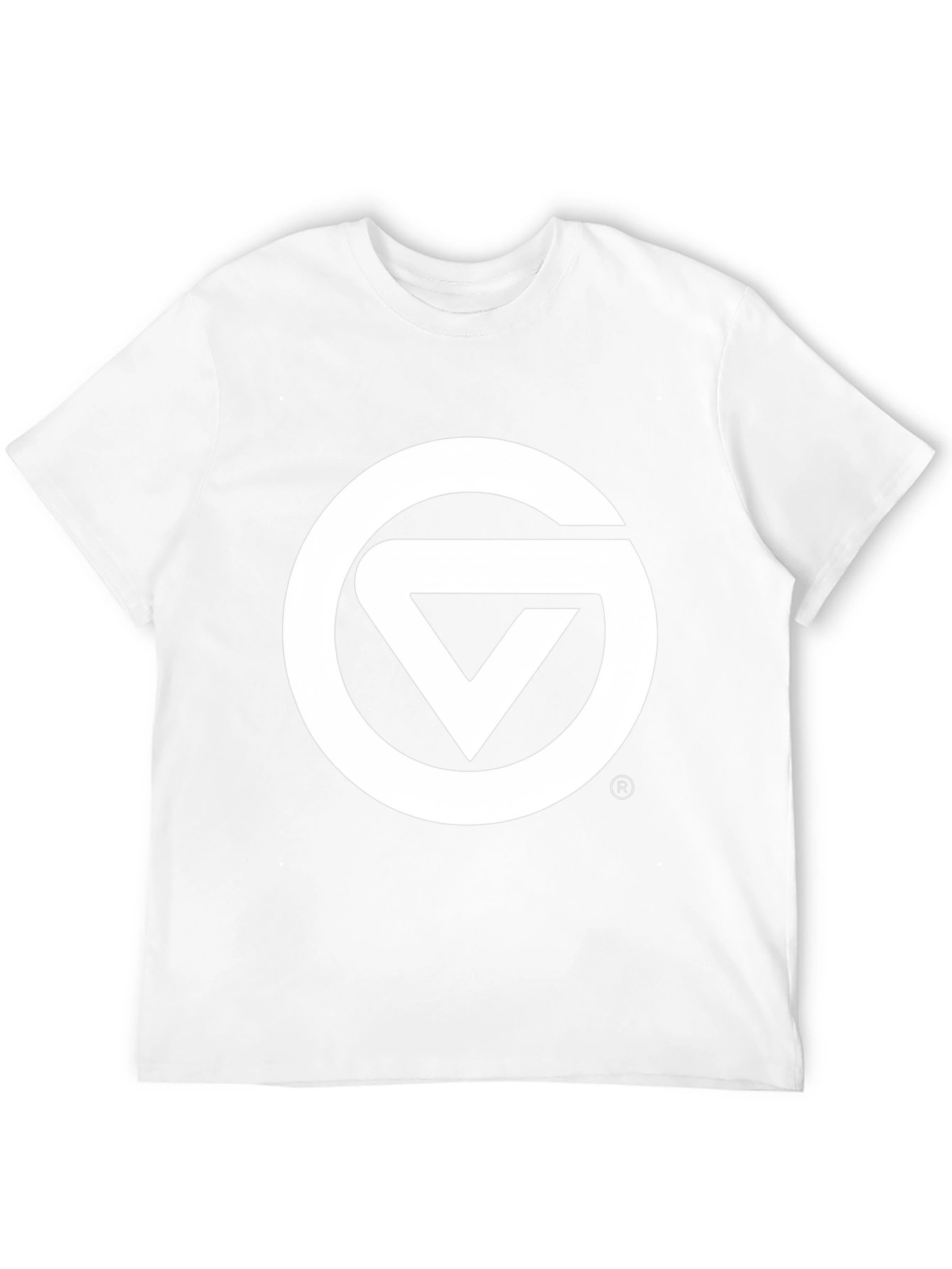 Black Graphic Tee - Circle & Triangle Logo