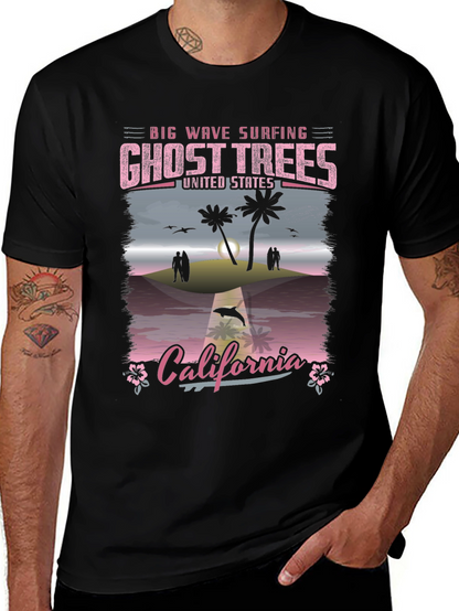 Ghost Trees California Surfing T-Shirt