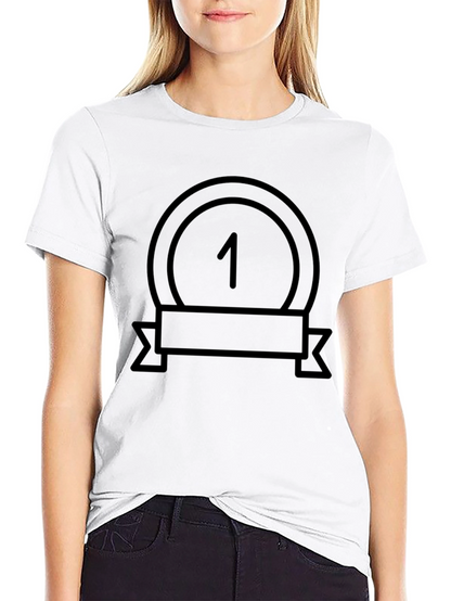 Number One Medal Graphic T-Shirt