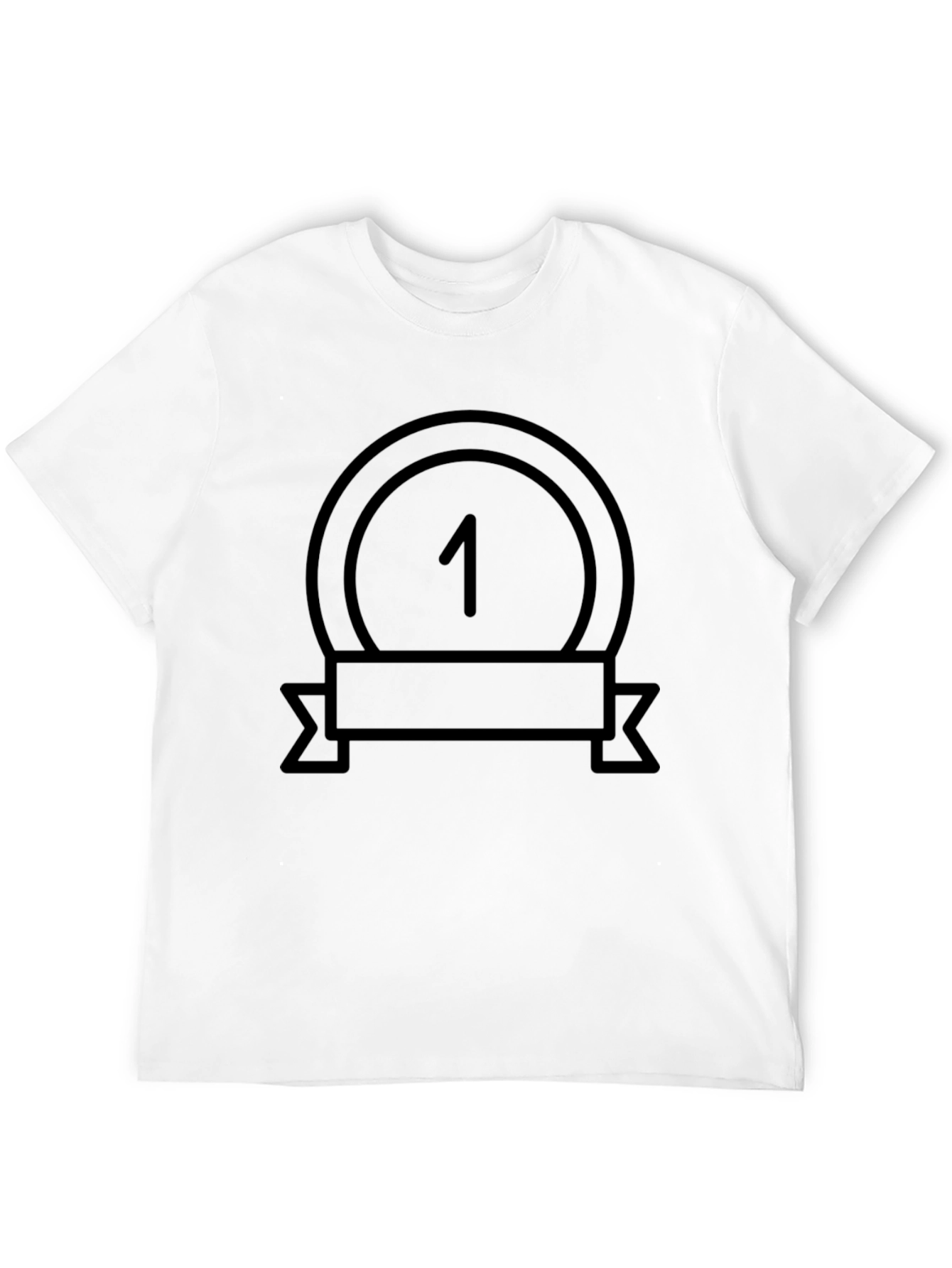 Number One Medal Graphic T-Shirt