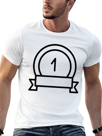 Number One Medal Graphic T-Shirt