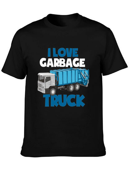 I Love Garbage Truck T-Shirt