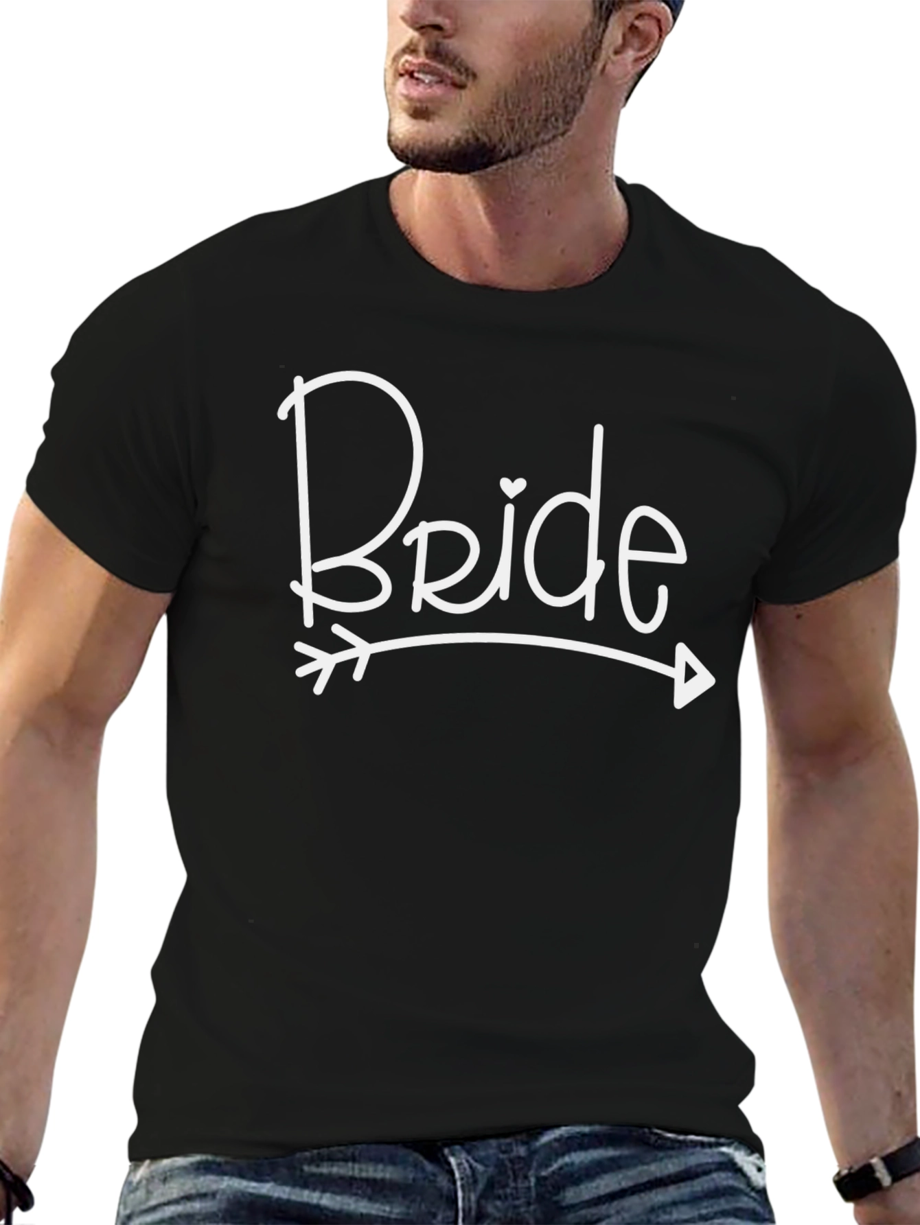 Bride Arrow Graphic T-Shirt - Wedding Party Tee