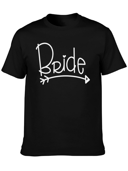 Bride Arrow Graphic T-Shirt - Wedding Party Tee