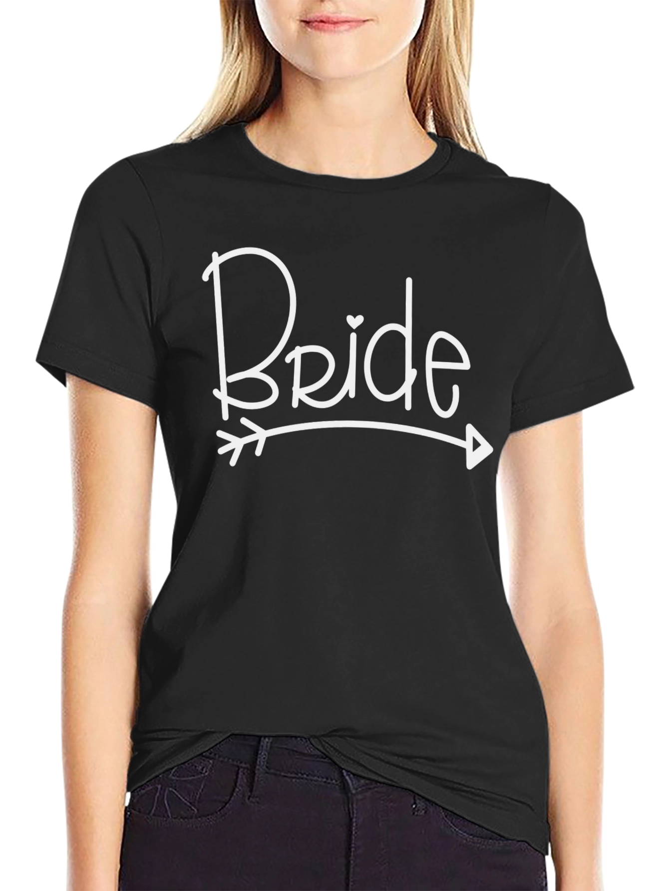 Bride Arrow Graphic T-Shirt - Wedding Party Tee