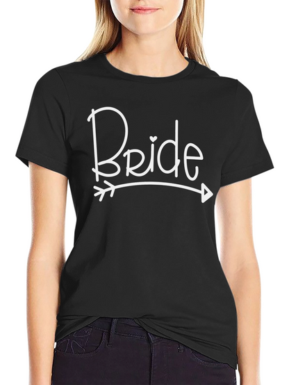 Bride Arrow Graphic T-Shirt - Wedding Party Tee