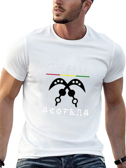 Ghana Adinkra Symbol Graphic T-Shirt
