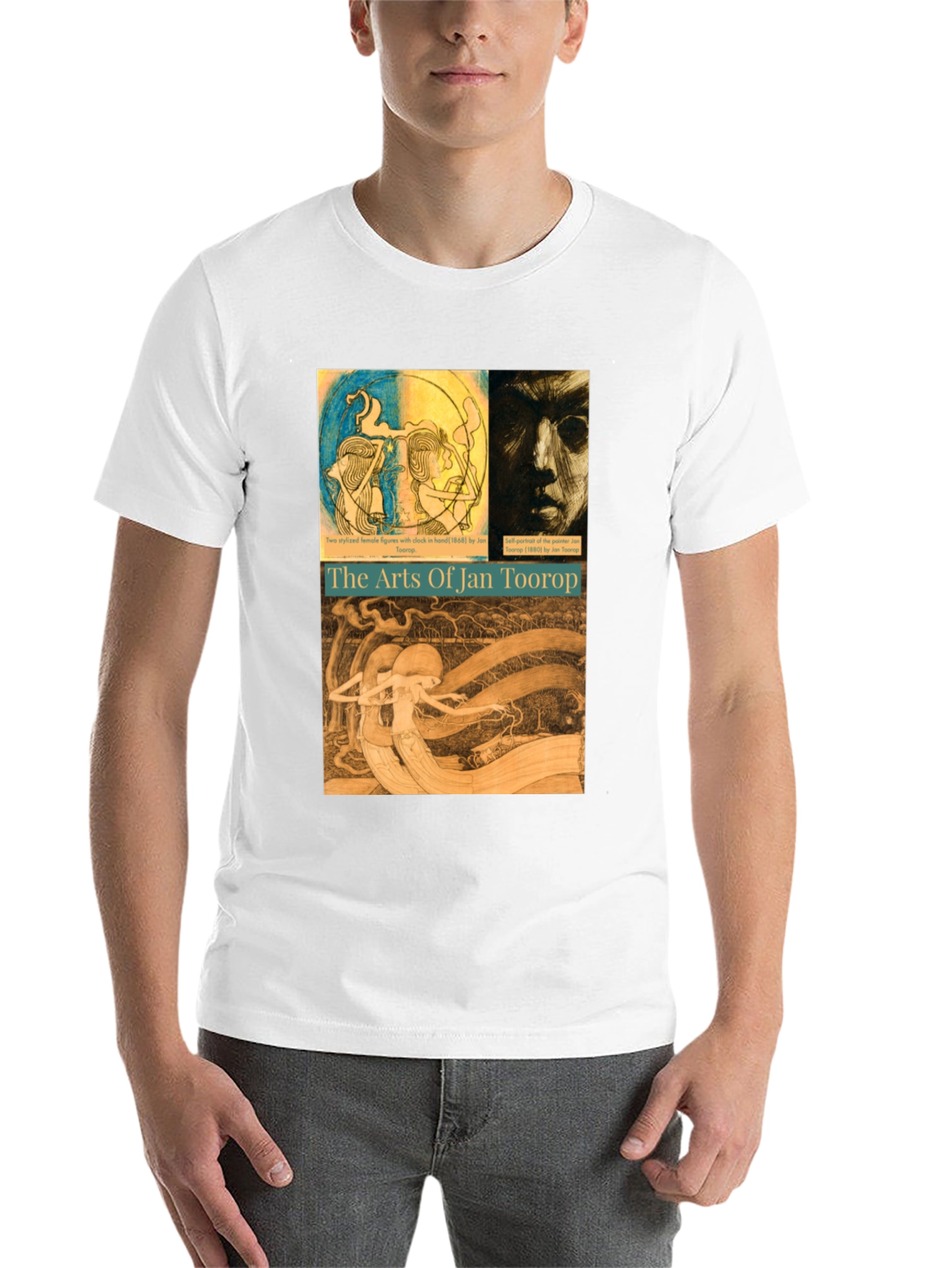 Jan Toorop Arts Graphic Tee - Black
