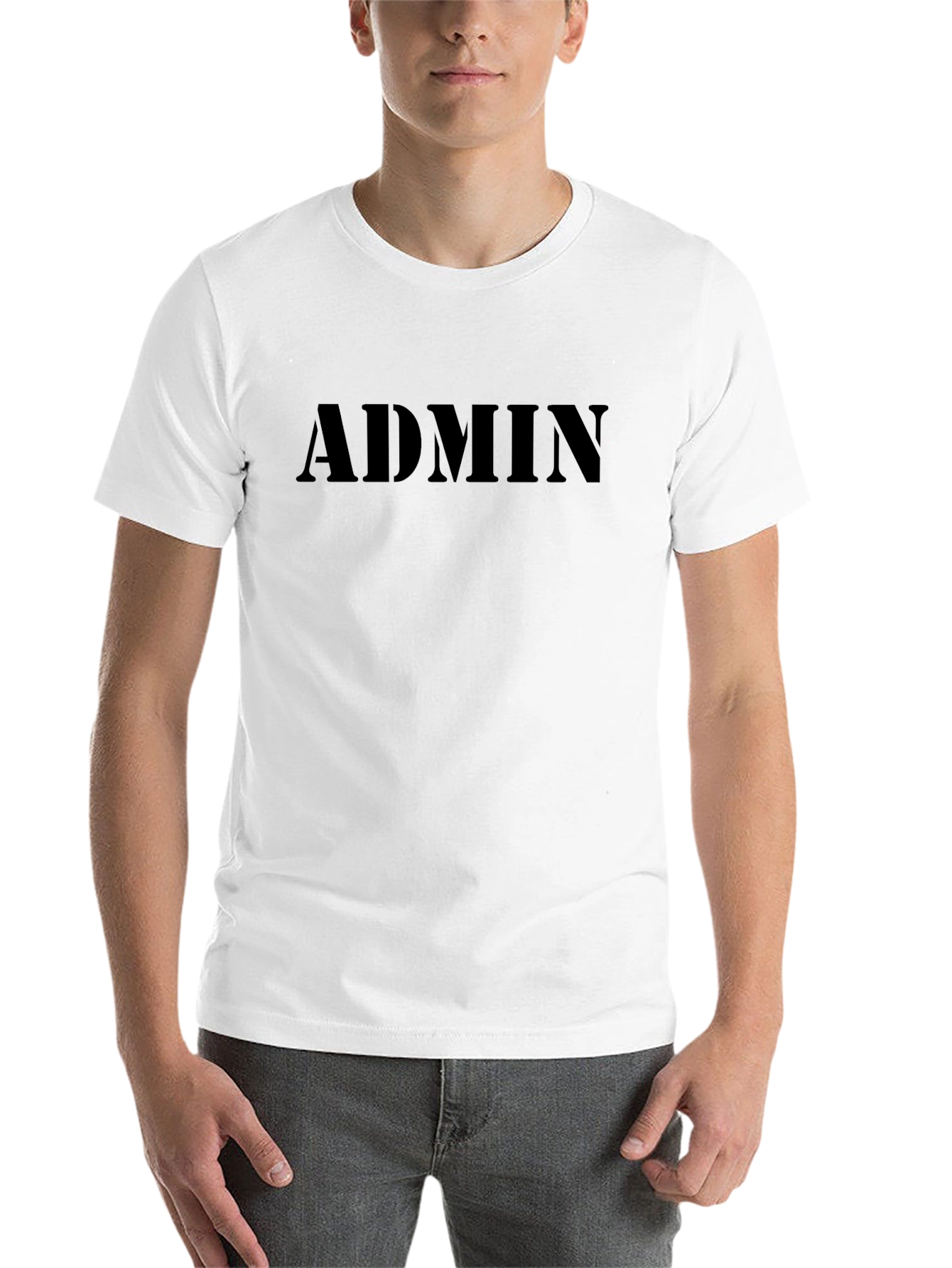 Admin T-Shirt - Bold Statement Tee