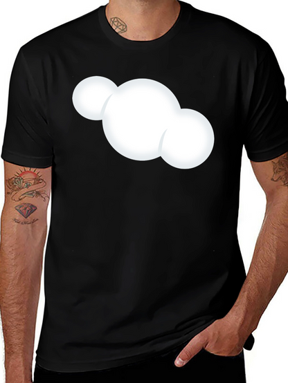 Cloud Graphic T-Shirt - Soft Cotton Blend