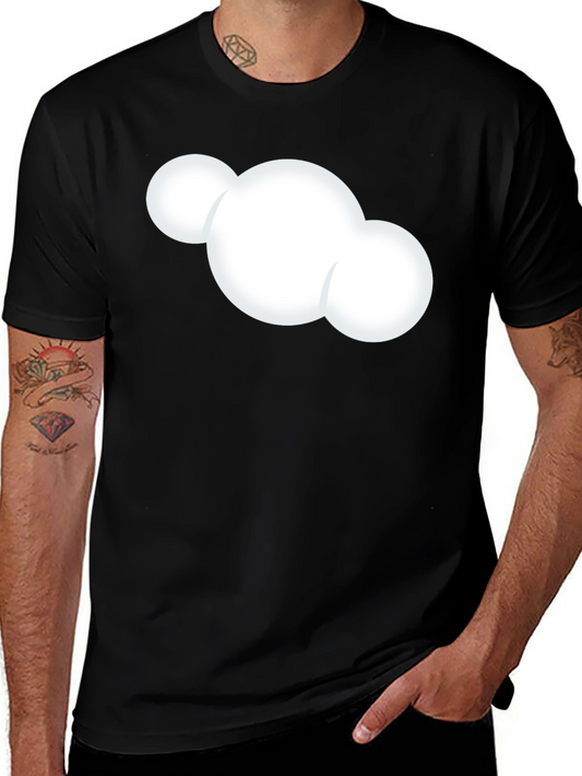 Cloud Graphic T-Shirt - Soft Cotton Blend