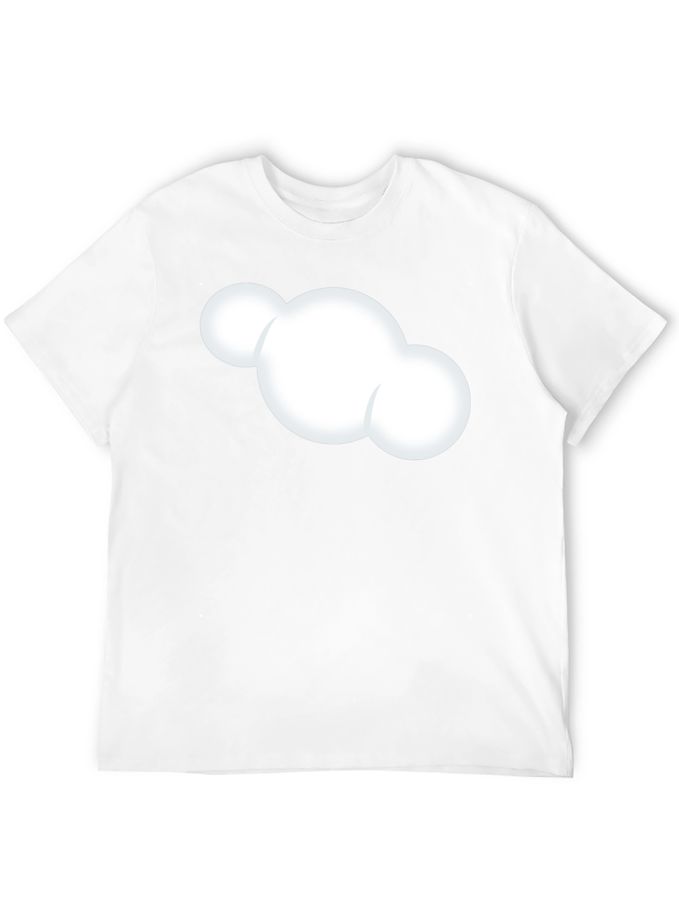 Cloud Graphic T-Shirt - Soft Cotton Blend