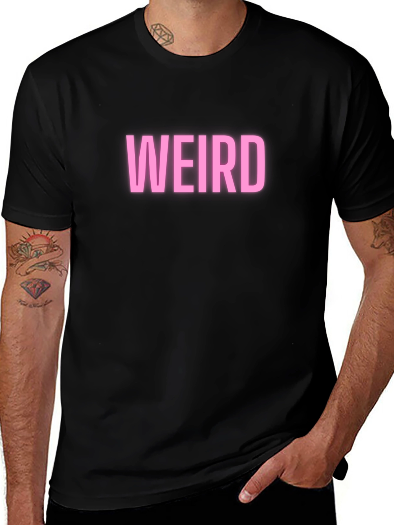 Weird Graphic Tee - Bold Statement T-Shirt
