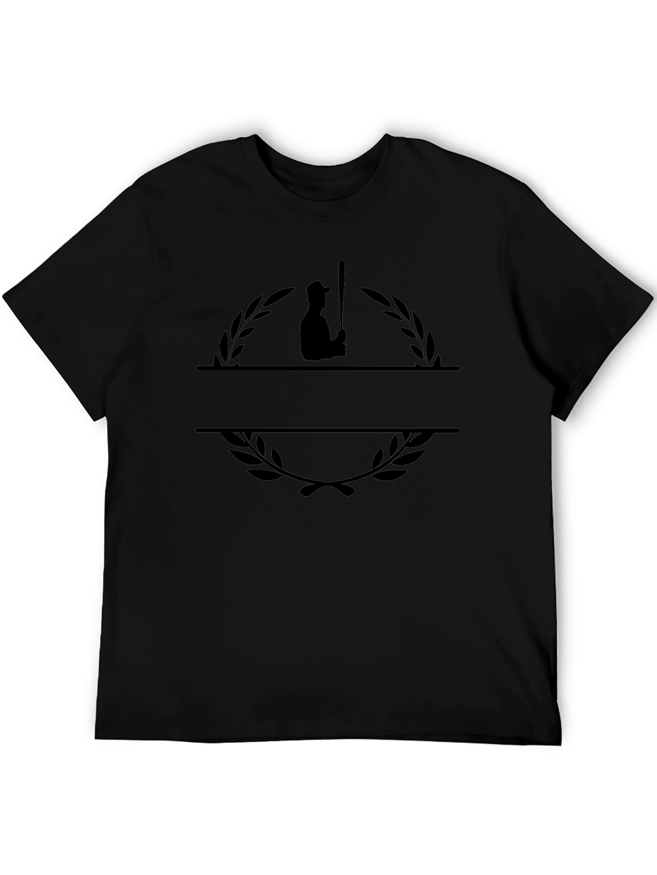 Baseball Player Wreath Graphic Tee