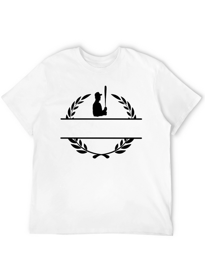 Baseball Player Wreath Graphic Tee
