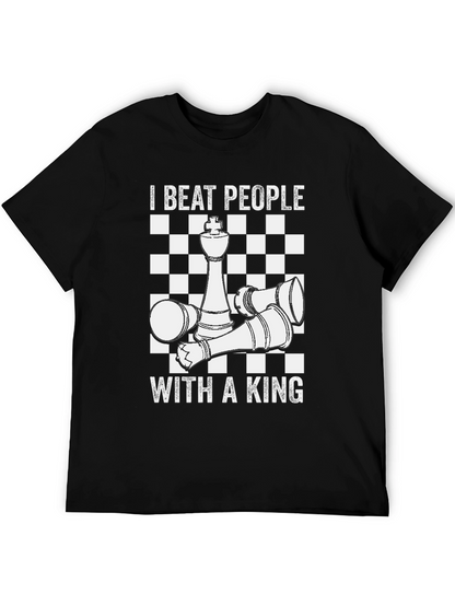 Chess King T-Shirt - I Beat People