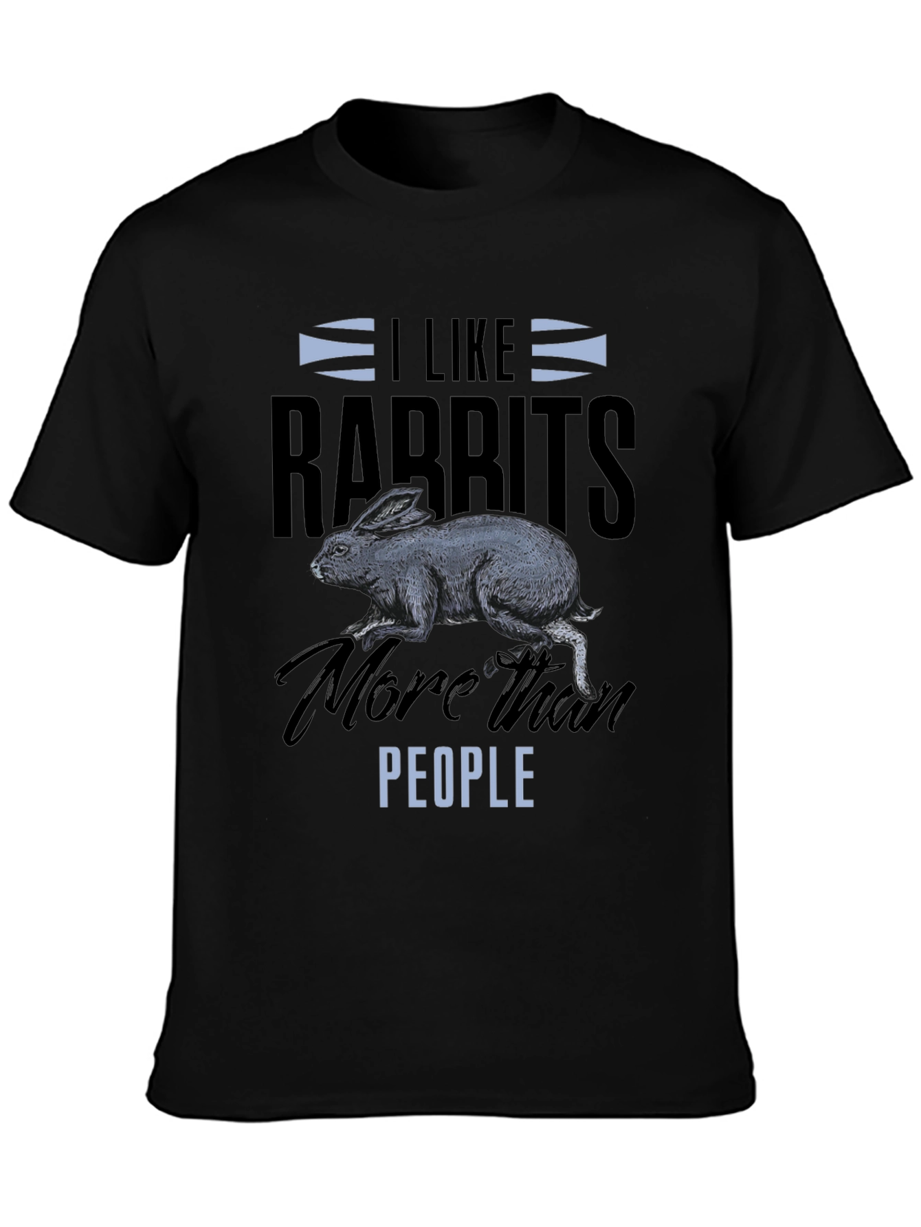 I Like Rabbits T-Shirt - Funny Animal Lover Tee
