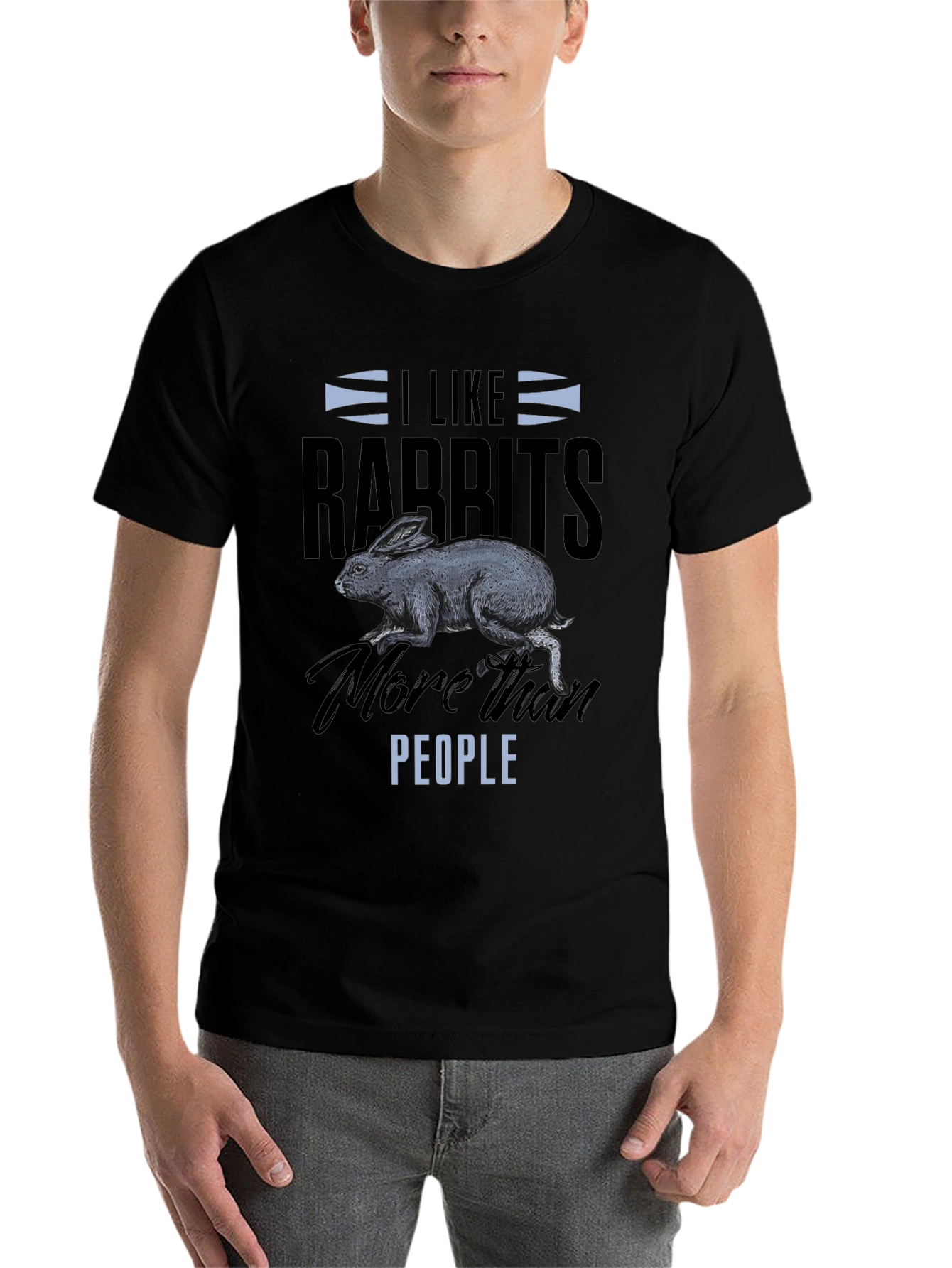 I Like Rabbits T-Shirt - Funny Animal Lover Tee