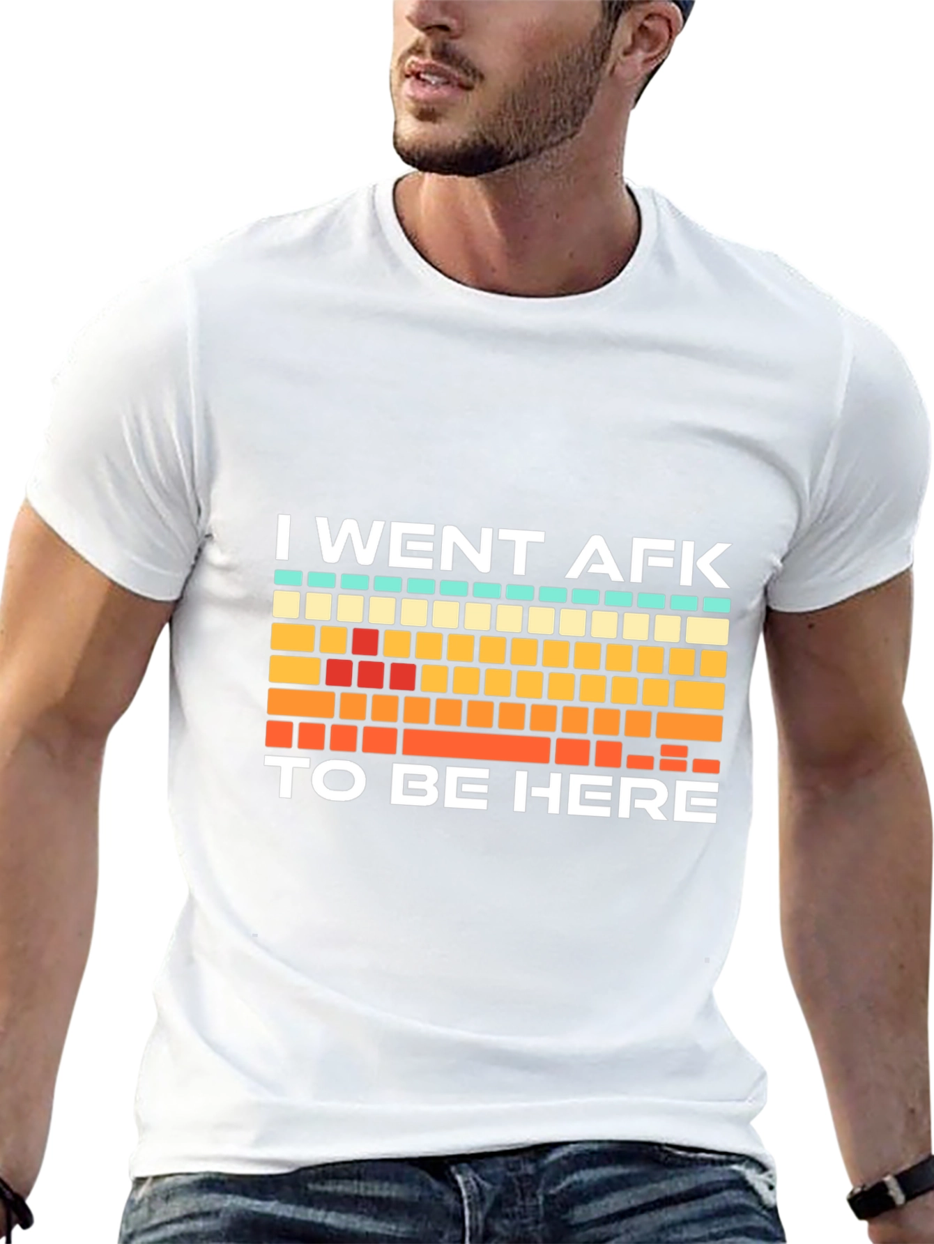 I Went AFK To Be Here Gamer T-Shirt