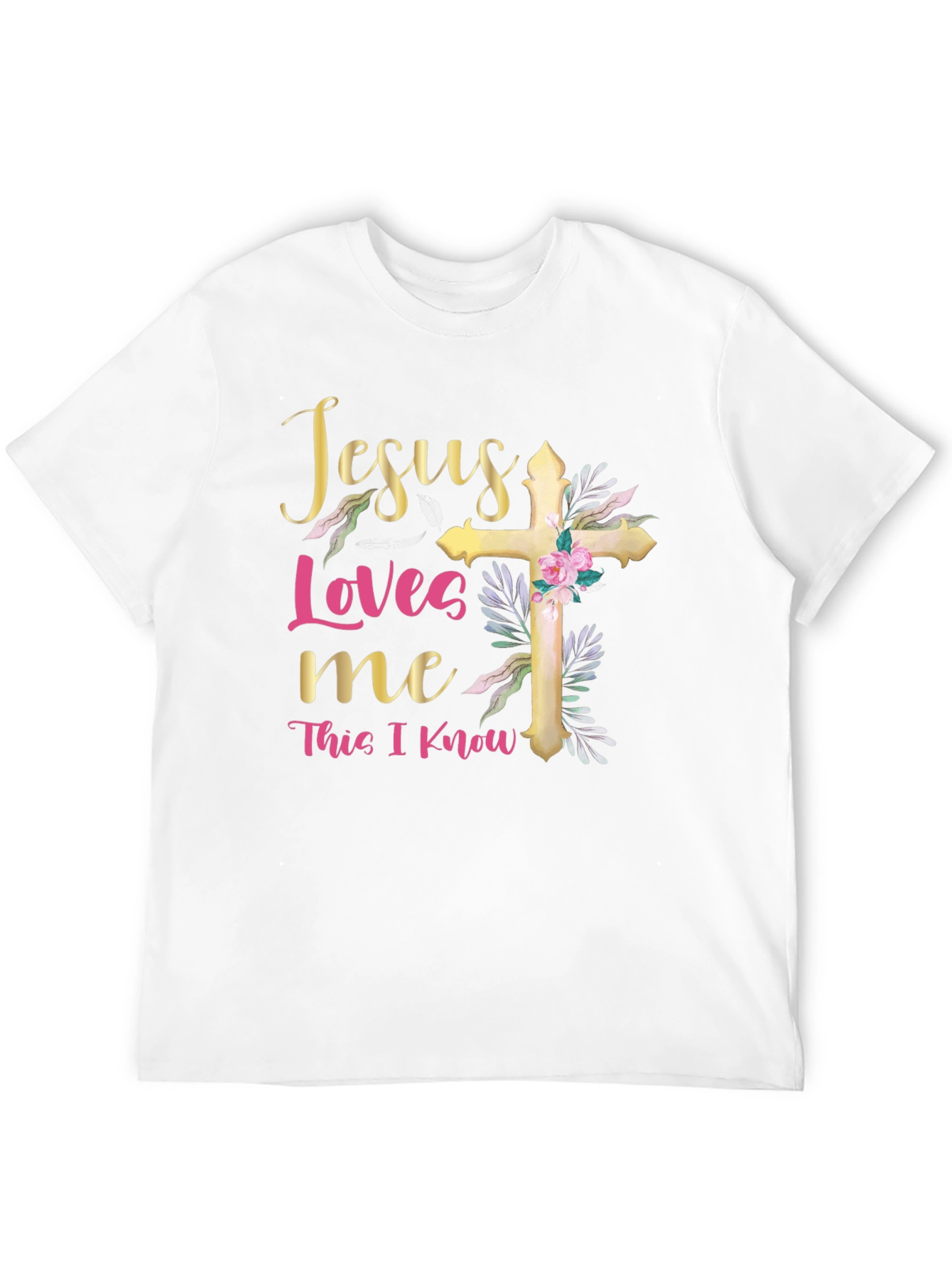 Jesus Loves Me Graphic T-Shirt