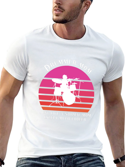 Drummer Mom T-Shirt - Cool Mom Edition!