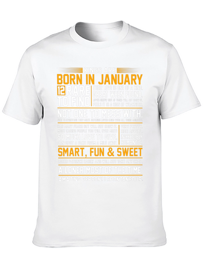 Kings Born in January Graphic Tee