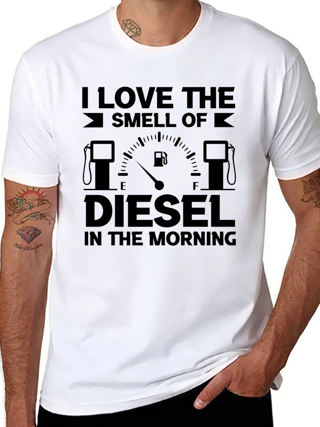 Diesel Smell T-Shirt - Morning Humor