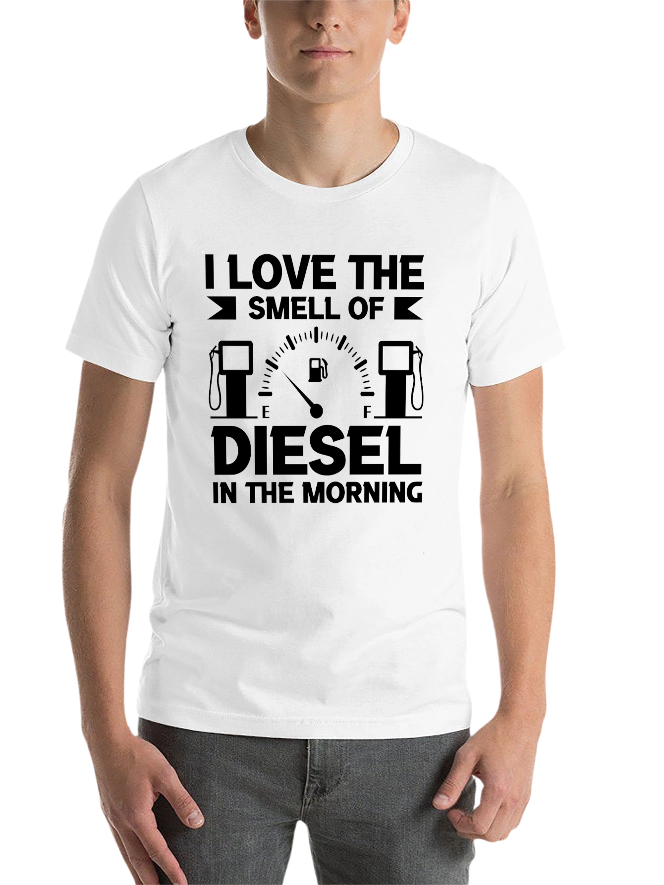 Diesel Smell T-Shirt - Morning Humor