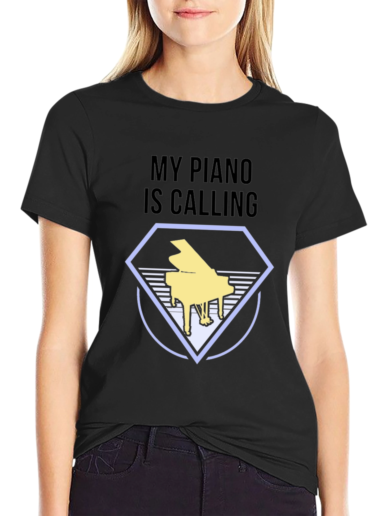 My Piano Is Calling T-Shirt