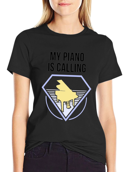 My Piano Is Calling T-Shirt
