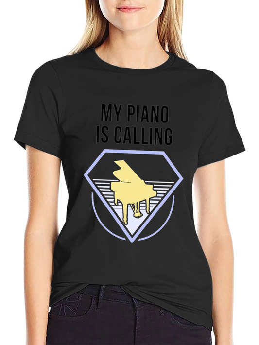 My Piano Is Calling T-Shirt