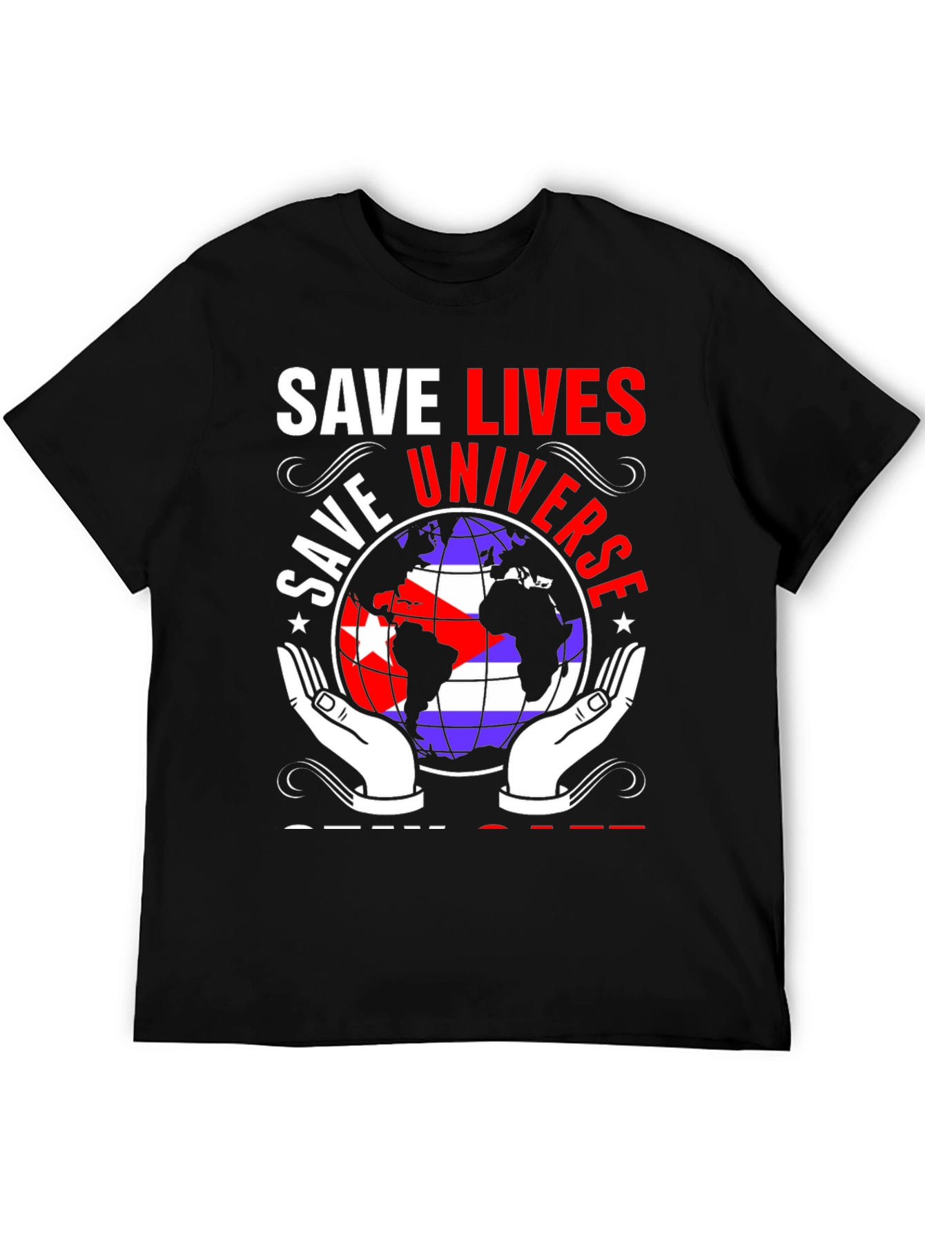 Save Lives Universe Graphic Tee