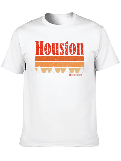 Retro Houston Texas Graphic T-Shirt