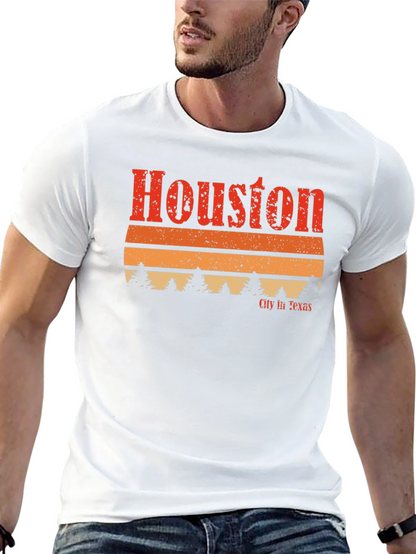 Retro Houston Texas Graphic T-Shirt