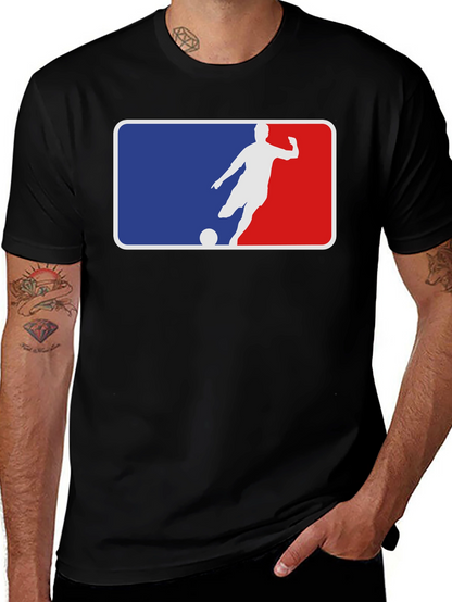 Soccer Player Silhouette T-Shirt